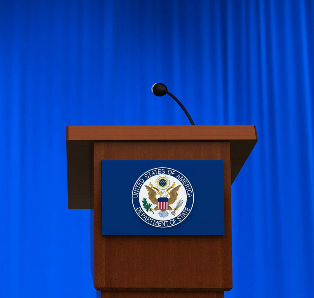 State Department mic