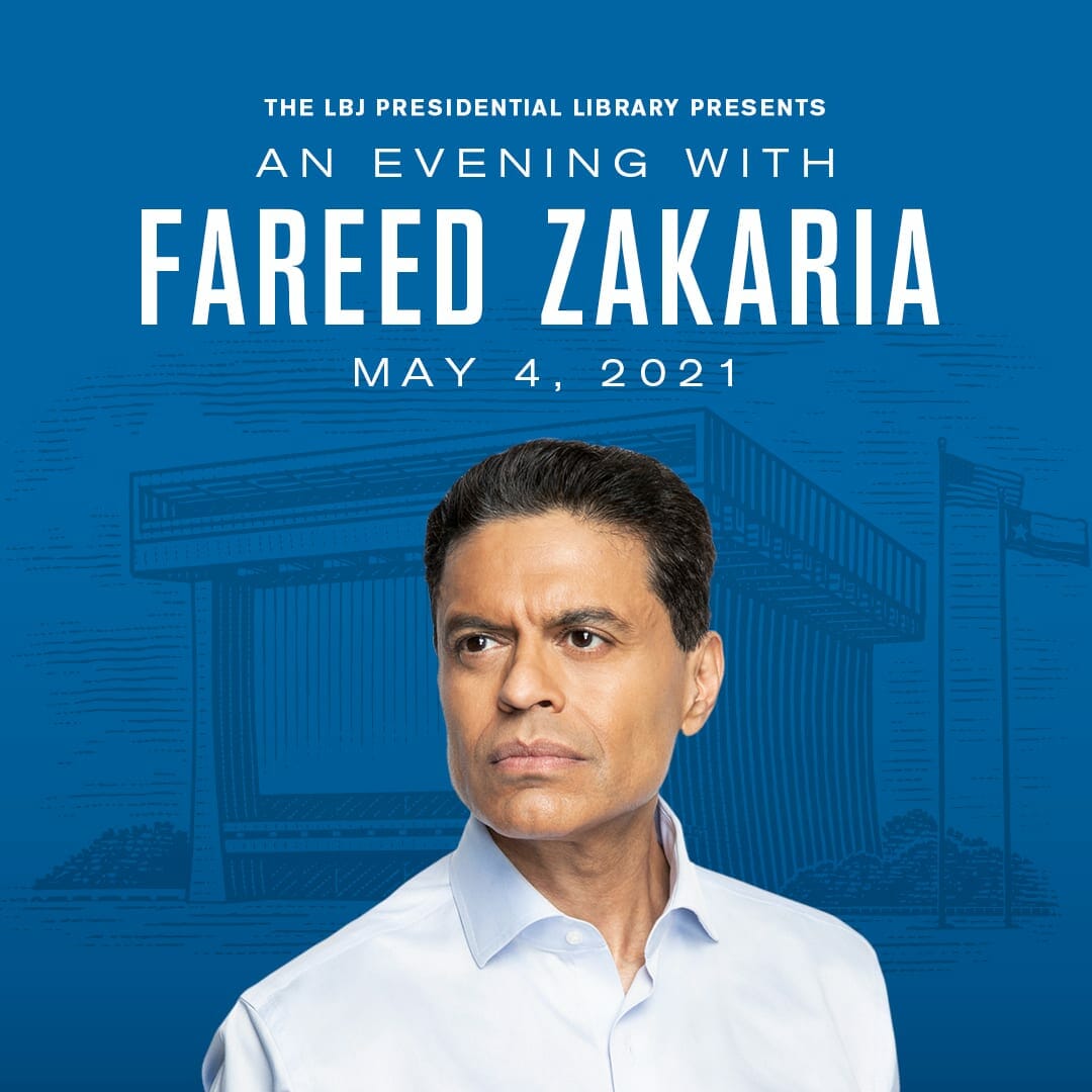 An Evening With Fareed Zakaria The Strauss Center