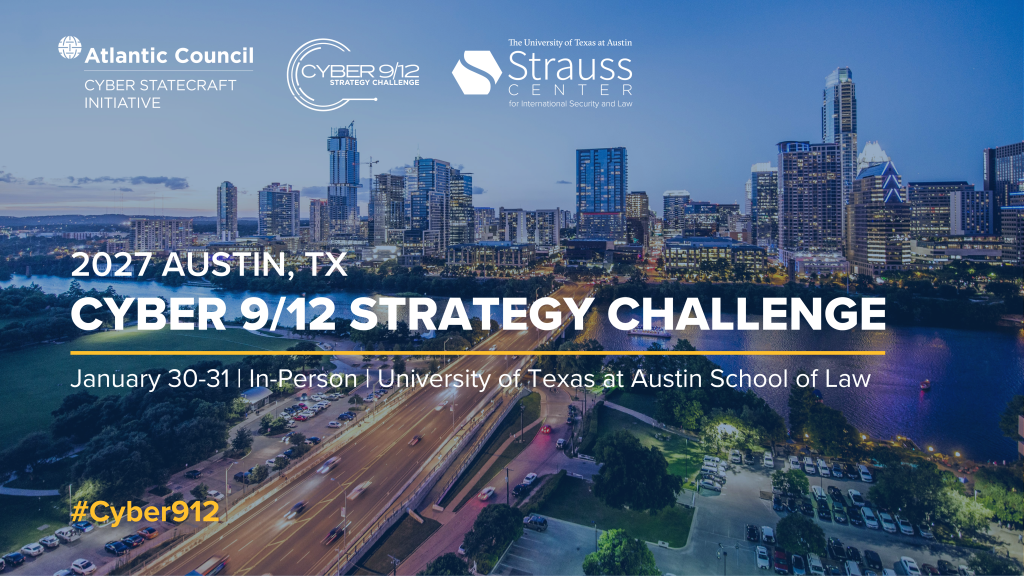2027 Cyber 9/12 Strategy Challenge