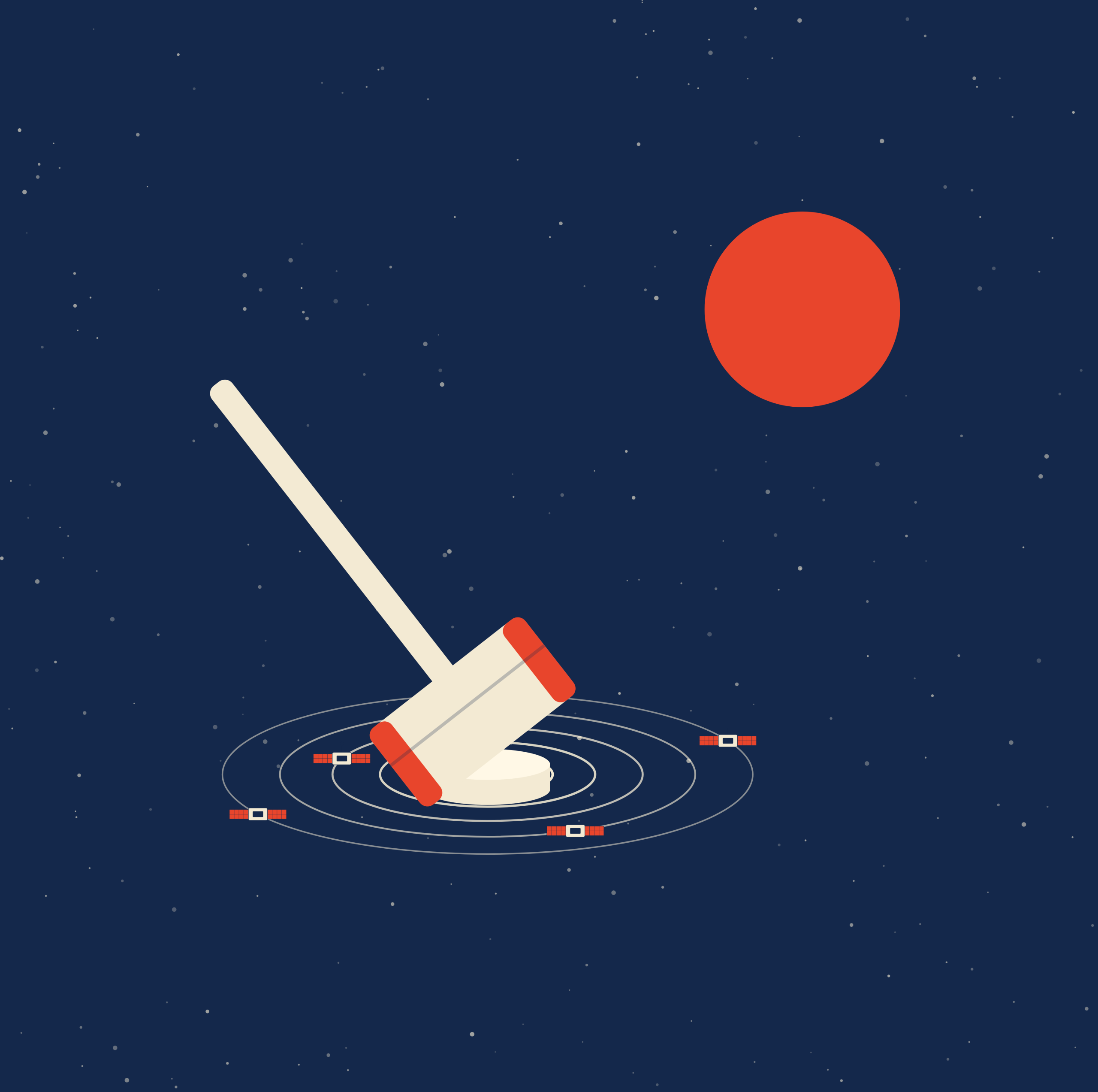 universe with gavel