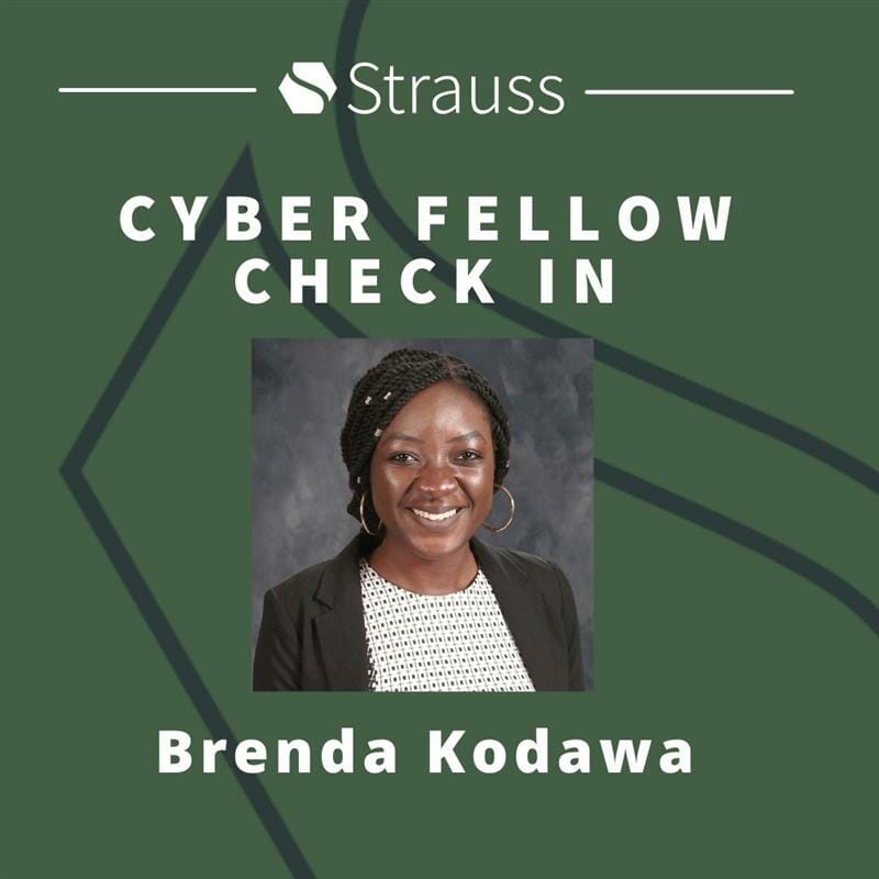 Cyber Fellow Check-In: Brenda Kodawa